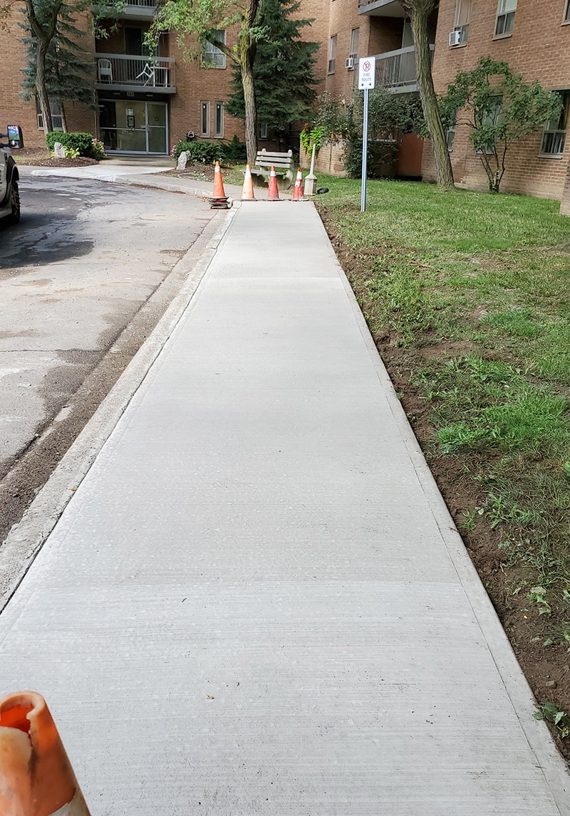 Sidewalk Paving Services